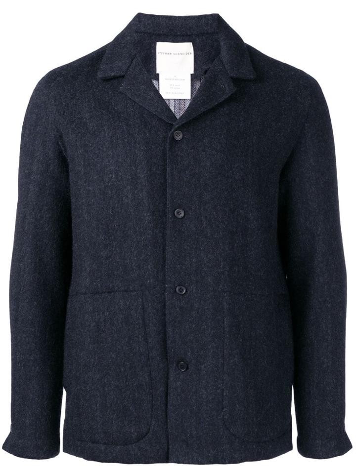 Stephan Schneider Wig Buttoned Jacket - Blue