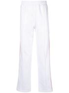Ports V Side Stripe Trousers - White