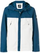 The North Face Colour Block Hooded Rain Jacket - Blue
