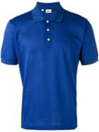 Brioni - Short Sleeve Polo Shirt - Men - Cotton - M, Blue, Cotton