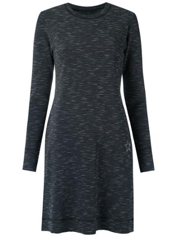 Talie Nk Jacquard Dress - Black