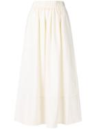 Tibi Flared Skirt - White
