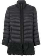 Red Valentino - Puffer Jacket - Women - Feather Down/polyamide/polyester - 44, Black, Feather Down/polyamide/polyester