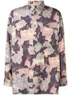 Jean Paul Gaultier Vintage Hotel Print Shirt - Grey
