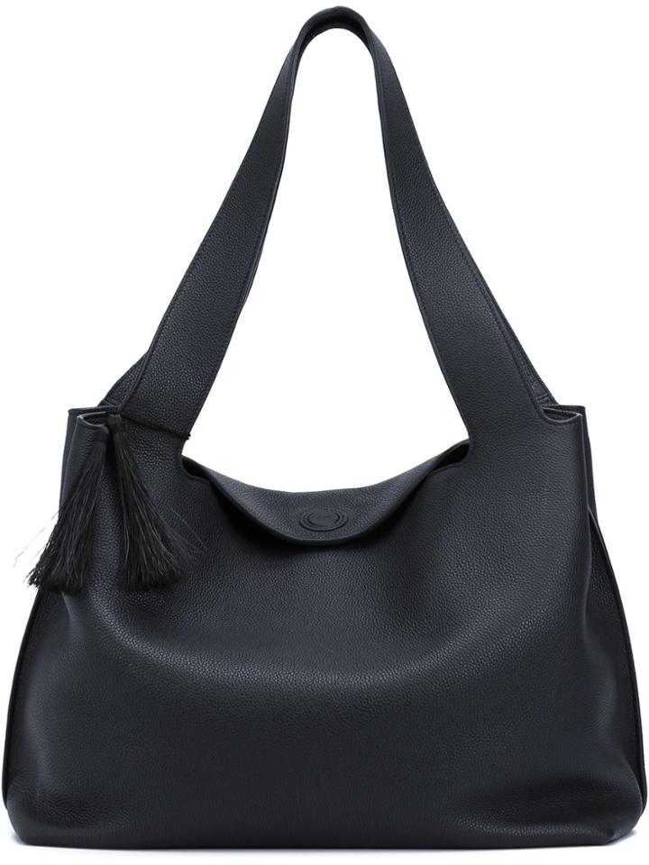 The Row 'duplex' Shoulder Bag - Black