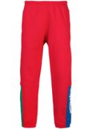 Supreme Paneled Track Pants - Red