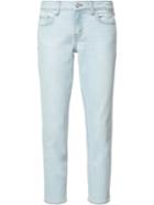 Derek Lam 10 Crosby Super Light Wash Jeans, Women's, Size: 24, Blue, Cotton/elastodiene