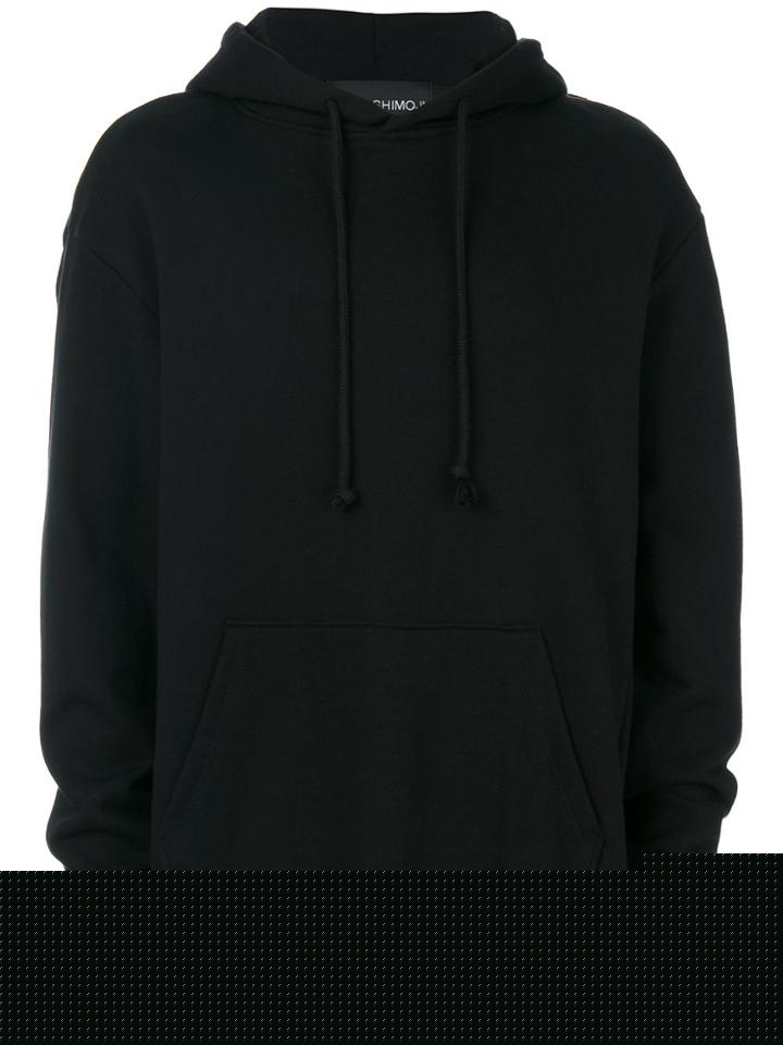 Yuiki Shimoji Zipped Hoodie - Black