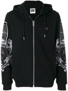 Yuiki Shimoji Zipped Hoodie - Black