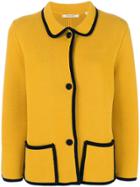 Chinti & Parker Piped Milano Jacket - Yellow & Orange