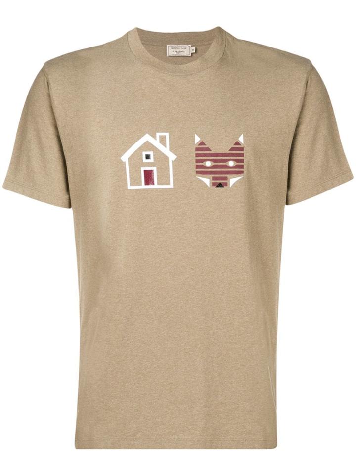 Maison Kitsuné Rebus T-shirt - Neutrals