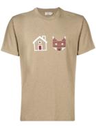 Maison Kitsuné Rebus T-shirt - Neutrals