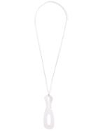 Mm6 Maison Margiela Cut-out Pendant Necklace