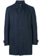 Corneliani Single Breasted Coat - Blue