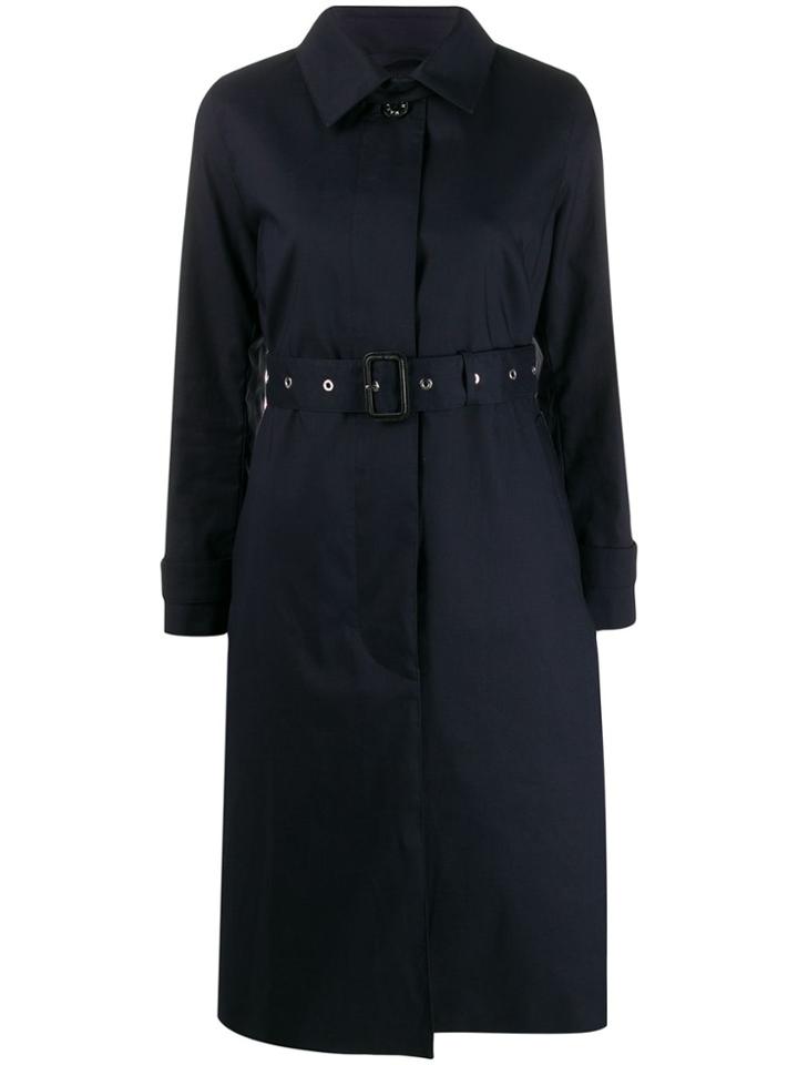 Mackintosh Nelson Trench Coat - Blue