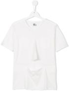Lost And Found Kids Happy Face T-shirt, Boy's, Size: 6 Yrs, White