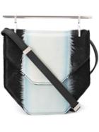 M2malletier Pony Hair Crossbody Bag, Women's, White, Calf Hair/leather