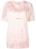 Saint Laurent Tie-dye T-shirt - Pink