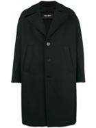 Neil Barrett Oversized Double Breasted Coat - Black