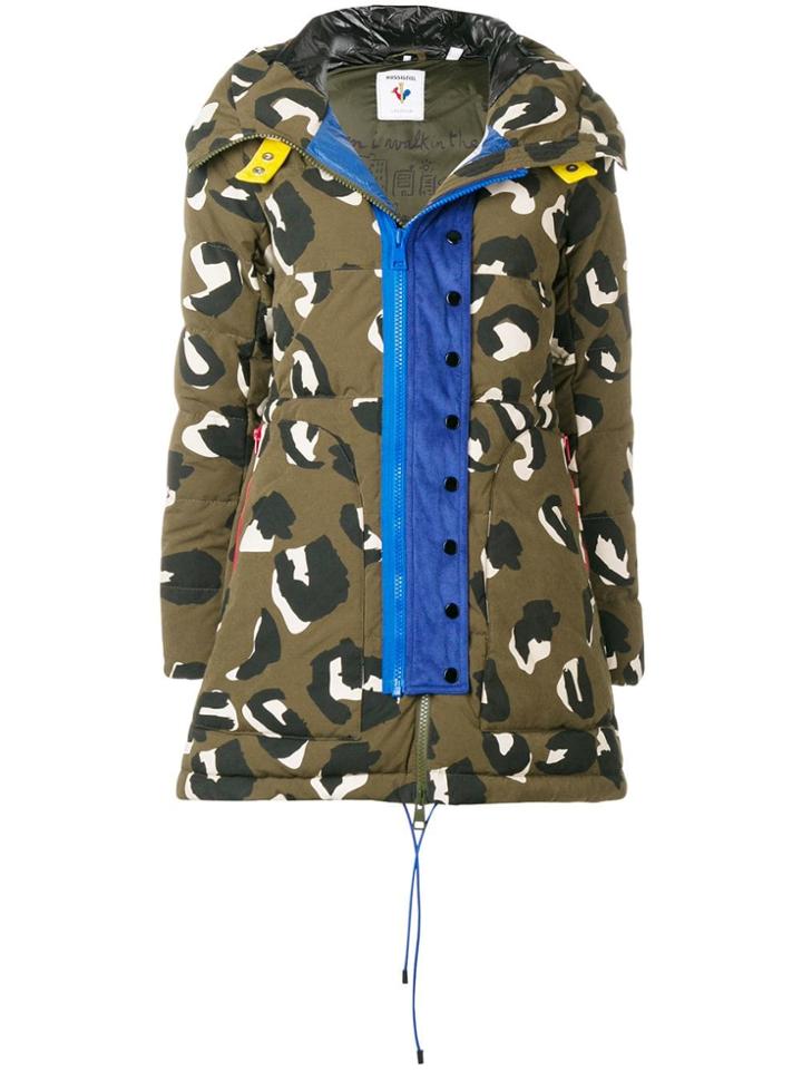 Rossignol Camouflage Print Padded Jacket - Green