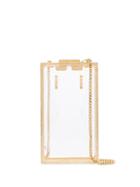 Marzook Transparent Capsule Plexiglass Belt Bag - Neutrals