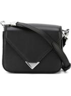 Alexander Wang Prisma Envelope Crossbody Bag, Women's, Black, Leather