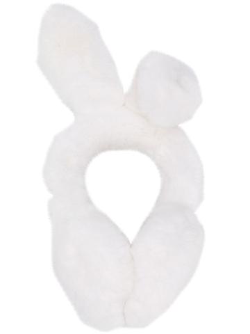 Liska Rabbit Ear Muffs - White