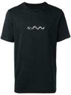 Oamc Snake Print T-shirt, Men's, Size: Medium, Black, Cotton