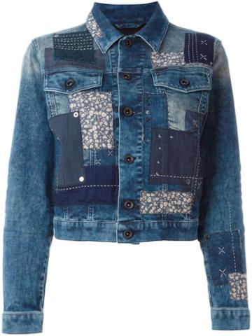 Diesel Patchwork Denim Jacket