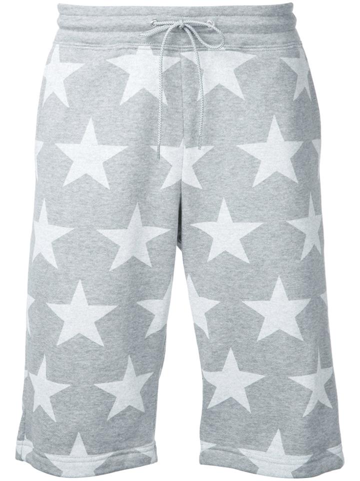Guild Prime Stars Print Track Shorts - Grey