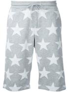 Guild Prime Stars Print Track Shorts - Grey