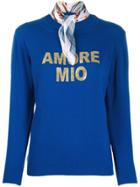 5 Progress Amore Moi Knitted Jumper - Blue