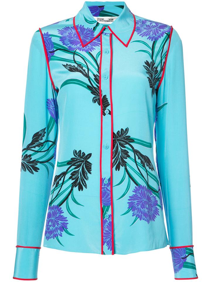 Marc Jacobs Crêpe De Chine Bow Shirt - Multicolour