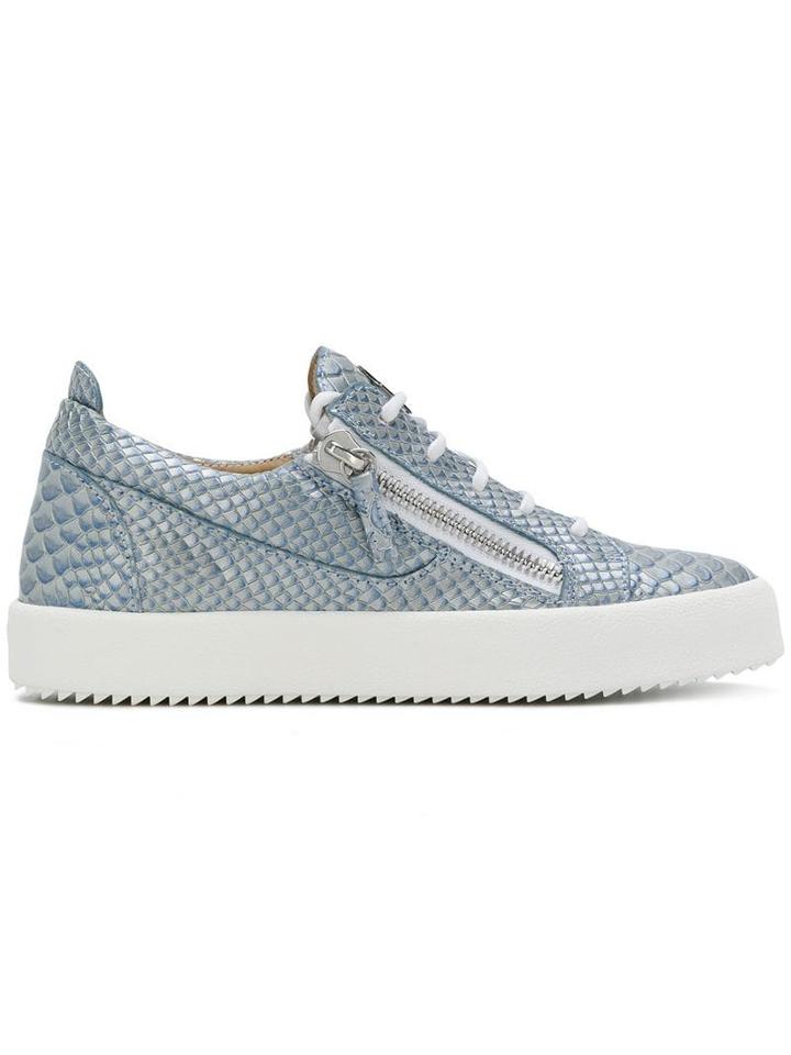 Giuseppe Zanotti Nicki Low-top Sneakers - Blue
