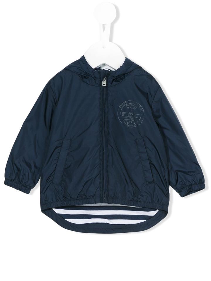 Diesel Kids - Jaceb Rain Jacket - Kids - Polyamide - 24 Mth, Blue