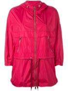 Moncler - Hooded Oversized Jacket - Women - Polyamide - 2, Pink/purple, Polyamide