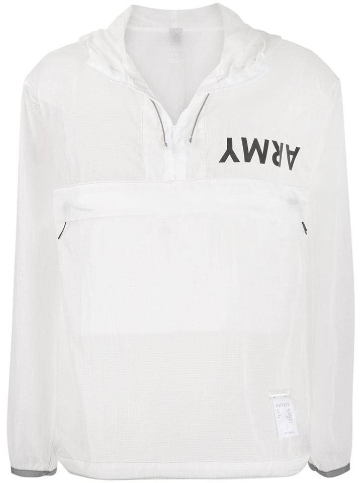 Satisfy Shell Anorak - White