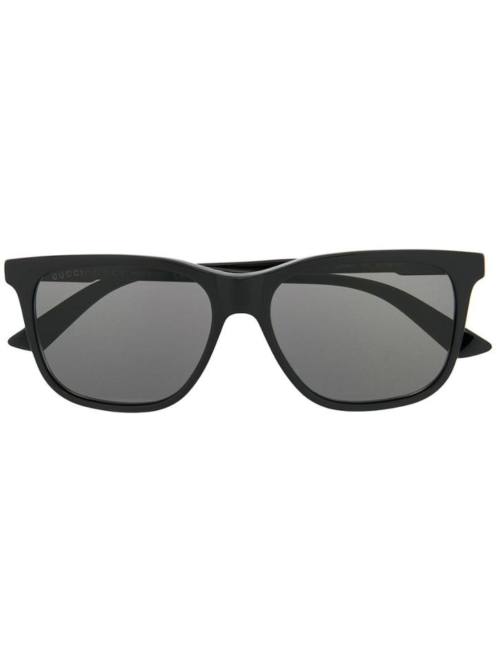 Gucci Eyewear Rectangle-frame Sunglasses - Black