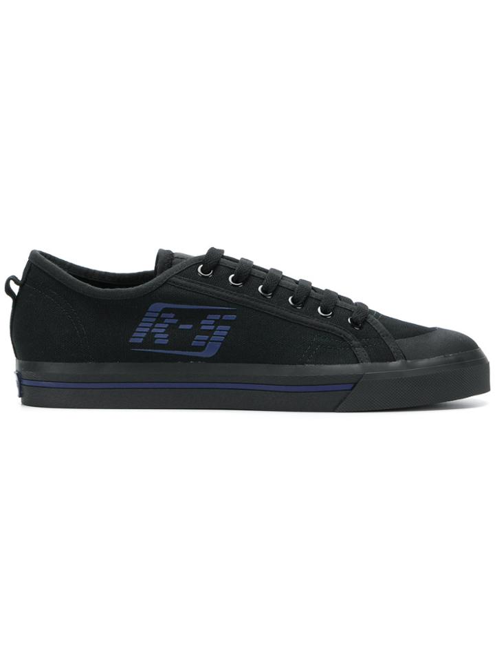 Adidas By Raf Simons Spirit Low Sneakers - Black