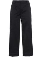 Thom Browne Tailored Cotton Cropped Trousers - Blue
