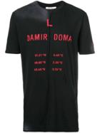 Damir Doma Logo Print T-shirt - Black