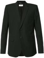 Saint Laurent Classic Blazer, Men's, Size: 52, Black, Silk/cotton/wool
