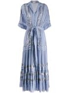Temperley London Sky Cocktail Dress - Blue