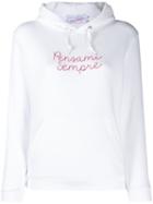 Giada Benincasa Pensami Sempre Hoodie - White