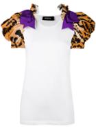 Dsquared2 - Tiger Print T-shirt - Women - Cotton/polyester - S, White, Cotton/polyester