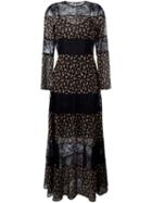 Philosophy Di Lorenzo Serafini Semi-sheer Floral Dress