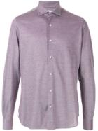 Loro Piana Long-sleeve Fitted Shirt - Purple