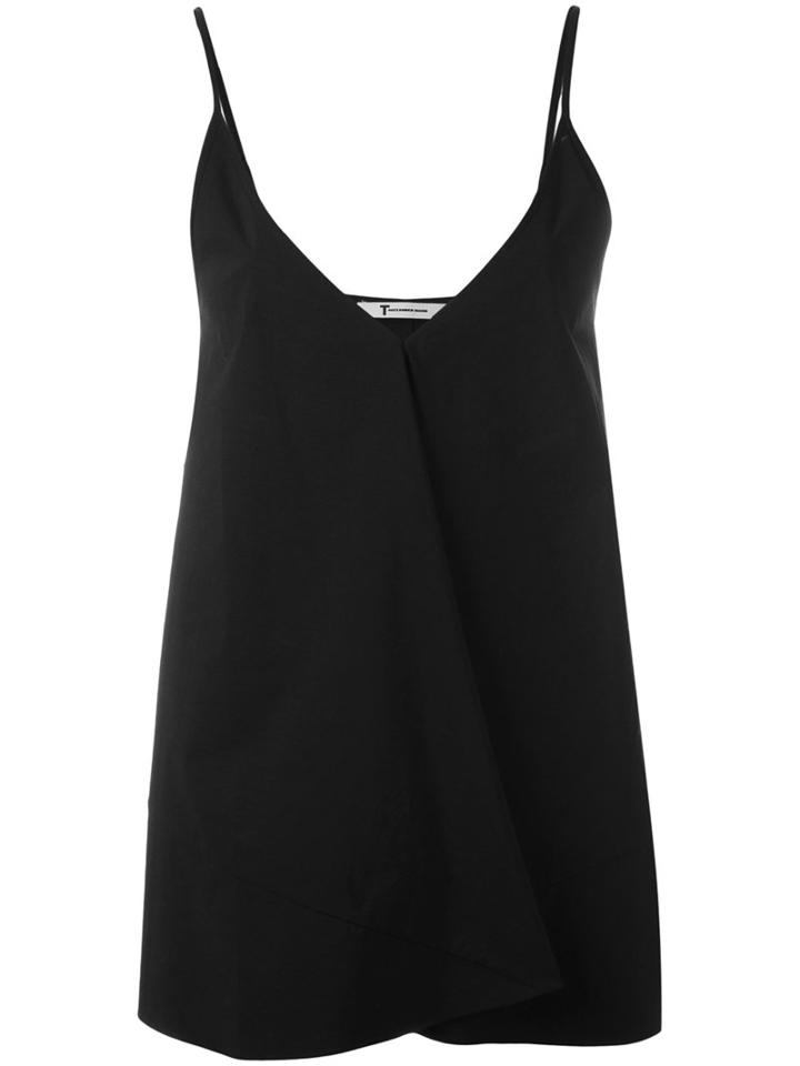 T By Alexander Wang - Trapeze Camisole - Women - Cotton - 0, Women's, Black, Cotton