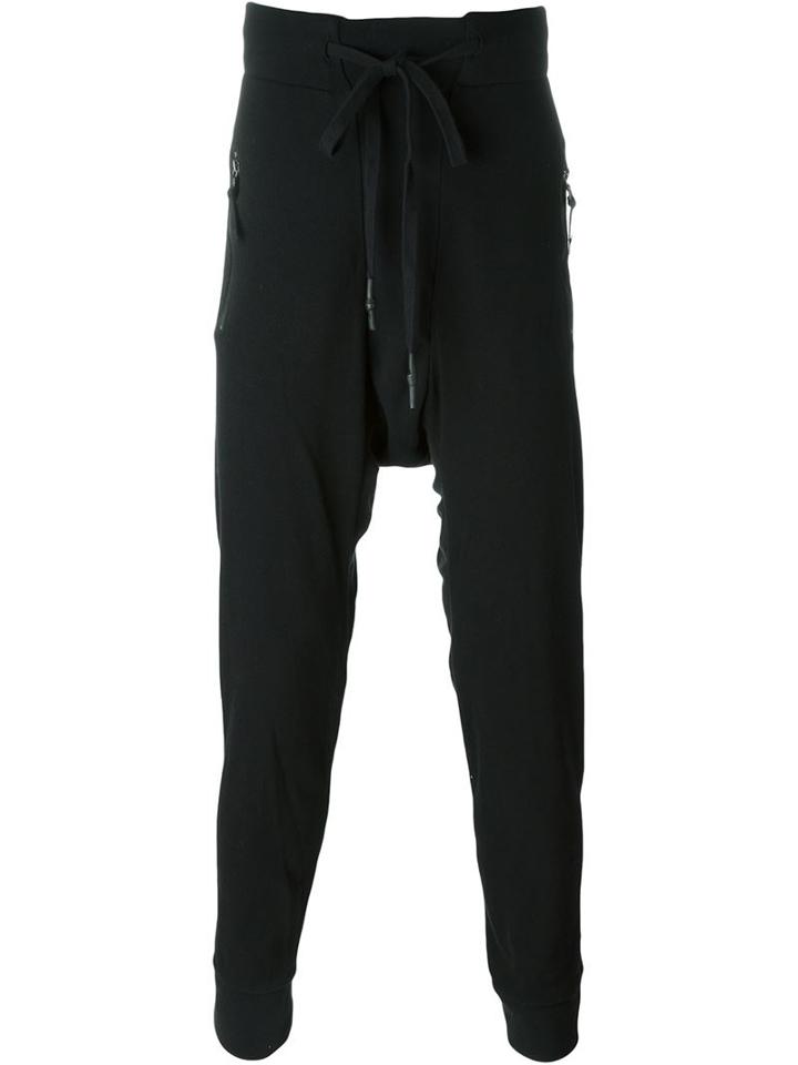 11 By Boris Bidjan Saberi Ribbed Panel Lounge Pants