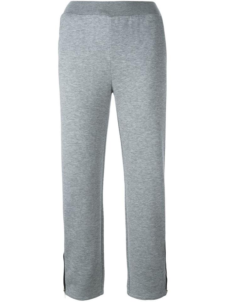 Stella Mccartney Cropped Zipped Track Pants